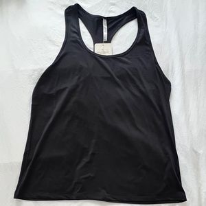 NWT Fabletics Pheonix Lite Racerback Tank in Black size XXL